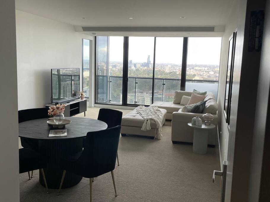 Lux 3 Bedroom Apartment In Southbank Мельбурн Экстерьер фото